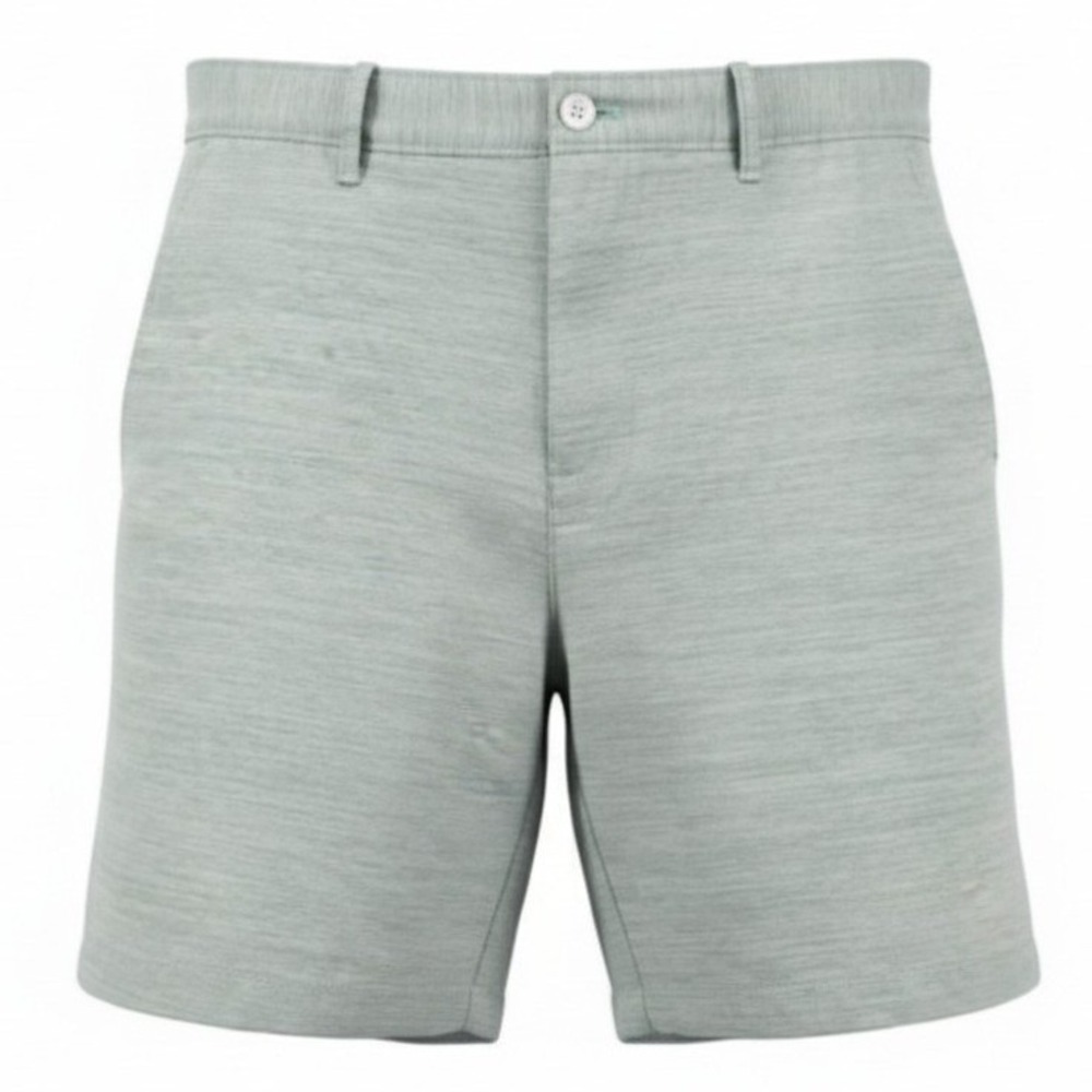 NWT Original Penguin Slim Fit Stretch Shorts Mens 38 Lichen Green Golf Summer
